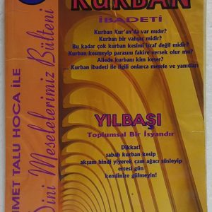 Mehmet Talu Hoca ile Dini Meselelerimiz Bülteni 2 - Kurban İbadeti