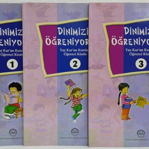 Dinimizi Öğreniyoruz 1-2-3 Takım, Yaz Kuran Kursları Öğrenci Kitabı